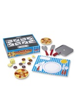 Melissa & Doug Pretend Food Wooden Flip & Serve Pancake Set