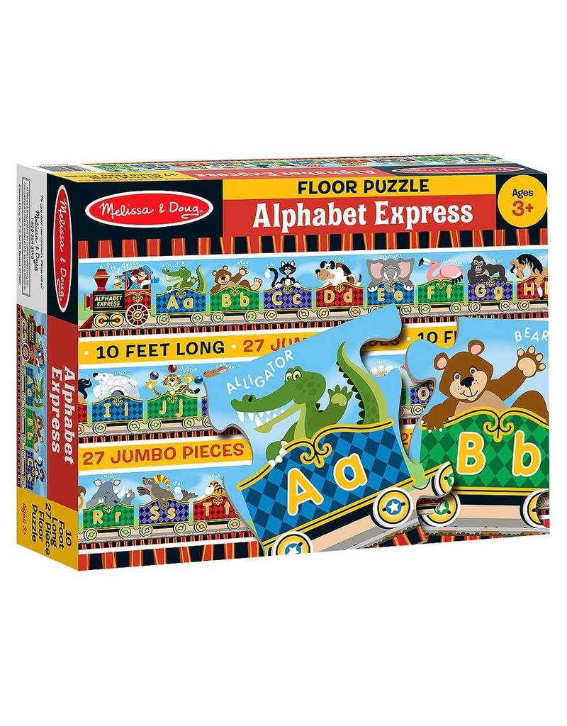 Melissa & Doug Floor Puzzle Alphabet Express - 27 Pieces