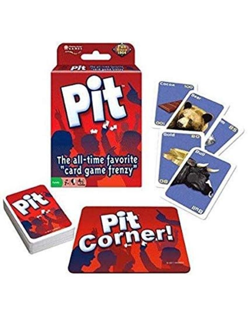 Pit card game in stores