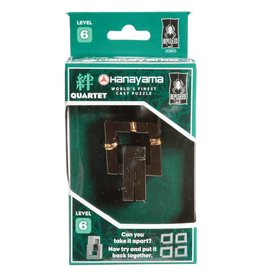 HANAYAMA Brainteaser Hanayama Metal Puzzle - Quartet