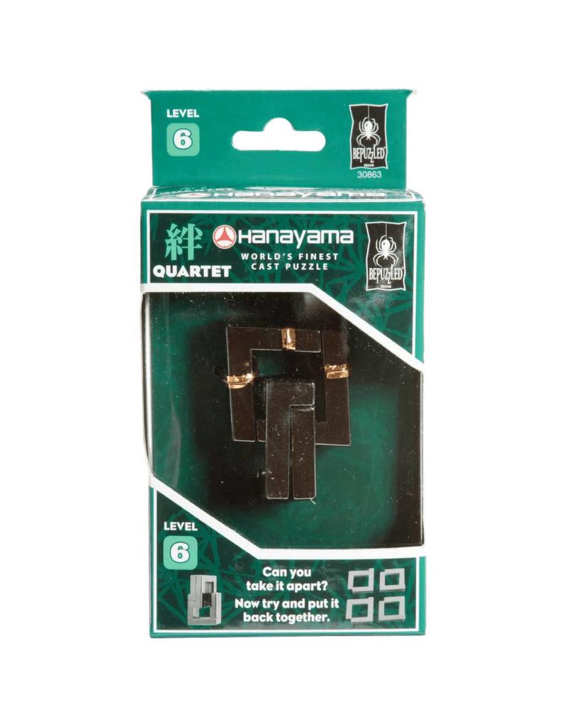 HANAYAMA Brainteaser Hanayama Metal Puzzle - Quartet