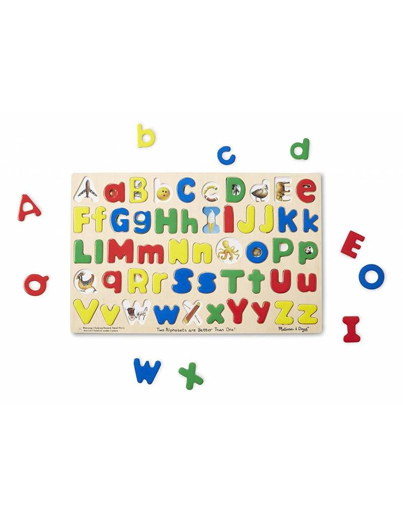 Melissa & Doug Puzzle Upper and Lowercase Alphabet