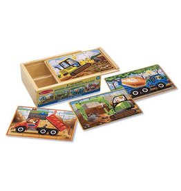 Melissa & Doug Puzzle in a Box - Construction