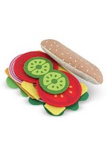 Melissa & Doug Pretend Food Felt Food Sandwich Set