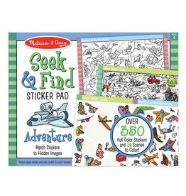 Melissa & Doug Art Supplies Sticker Pad - Seek and Find Adventure