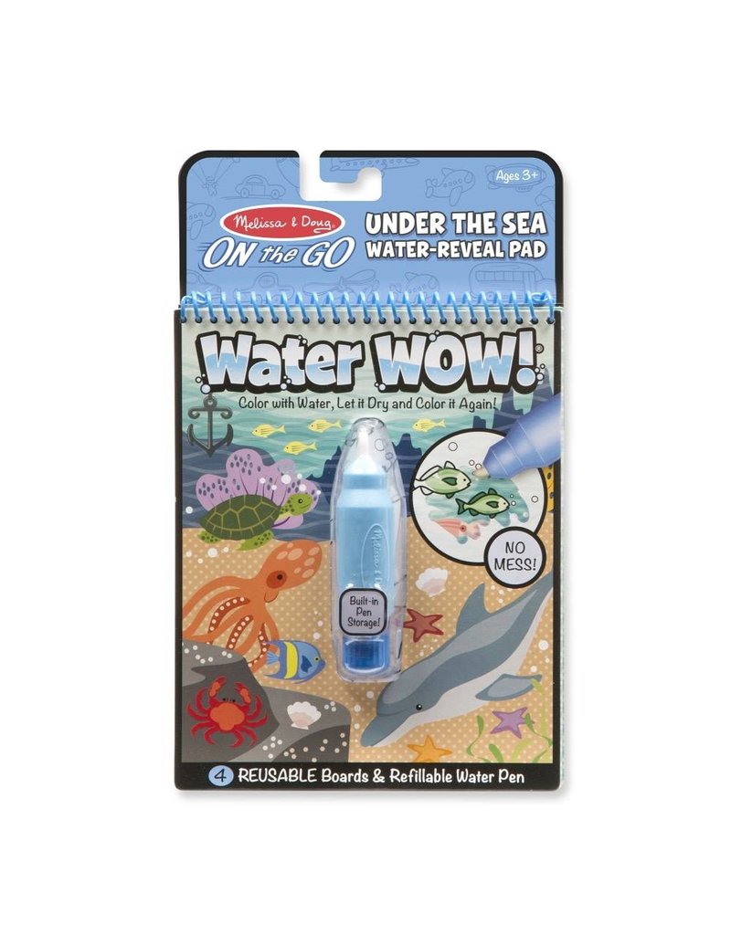 Melissa & Doug Art Supplies On-the-Go Water Wow! - Under The Sea
