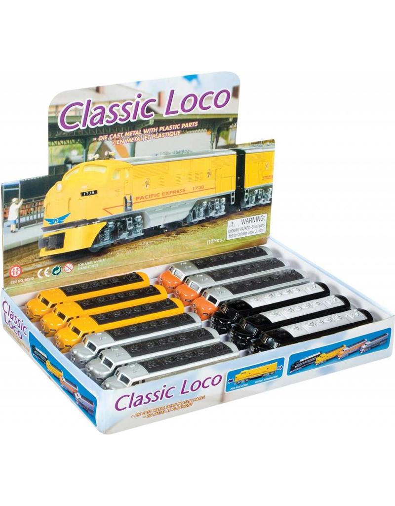 The toy network Die-cast Classic Locomotive (7")