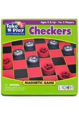 Playmonster Game Tin Checkers