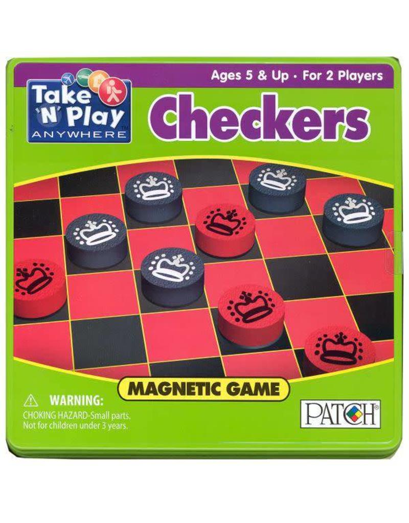 Playmonster Game Tin Checkers