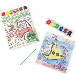 Melissa & Doug Art Supplies Activity Pad Paint With Water - Vehicles