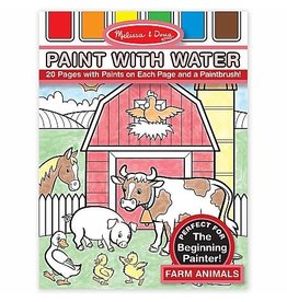 Melissa & Doug Art Supplies Activity Pad Paint With Water - Farm Animals