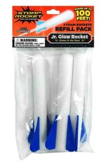 D&L Company LLC Outdoor Stomp Rocket Jr. Glow Refill Rockets (3 Pack)