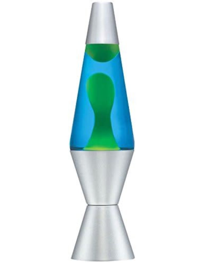Lava Lite Lava Lamp Yellow Blue