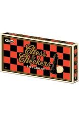 Schylling Toys Game Chess & Checkers Set