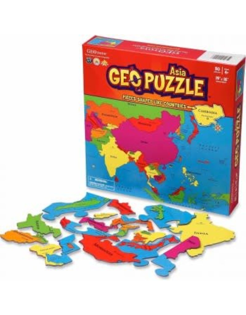 Geo Toys GeoPuzzle Asia