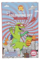 Tiger Tribe Artistic Tiger Tribe 3D Colouring Set - Sci Fi Fun