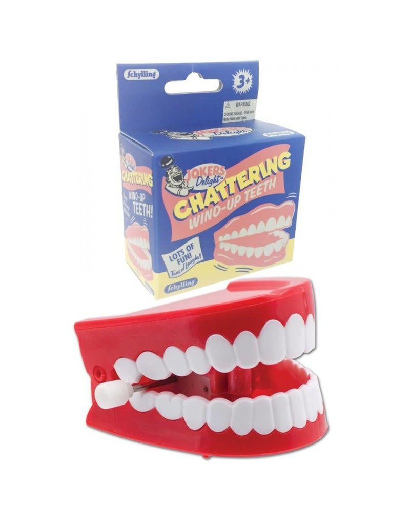 Schylling Toys Novelty Chattering Teeth