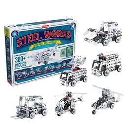 Schylling Toys Science Kit Steel Works Mechanical Multi-Model Set