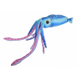 Wild Republic Plush Wild Republic Print Squid Blue