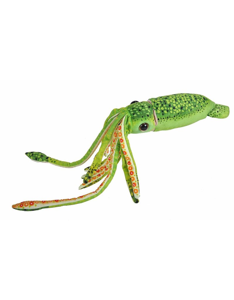 Wild Republic Plush Wild Republic Print Squid Green