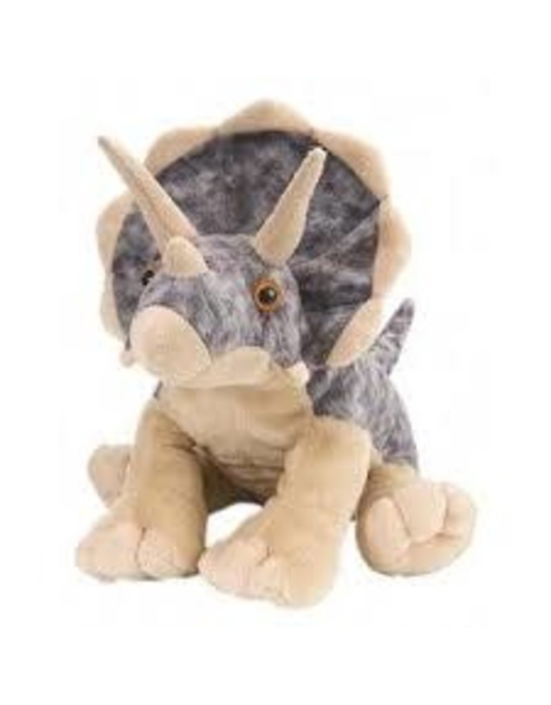 Wild Republic Plush CuddleKins Triceratops (12")