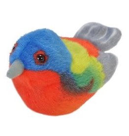 Wild Republic Plush Audubon Painted Bunting