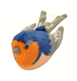 Wild Republic Plush Audubon Barn Swallow (5")