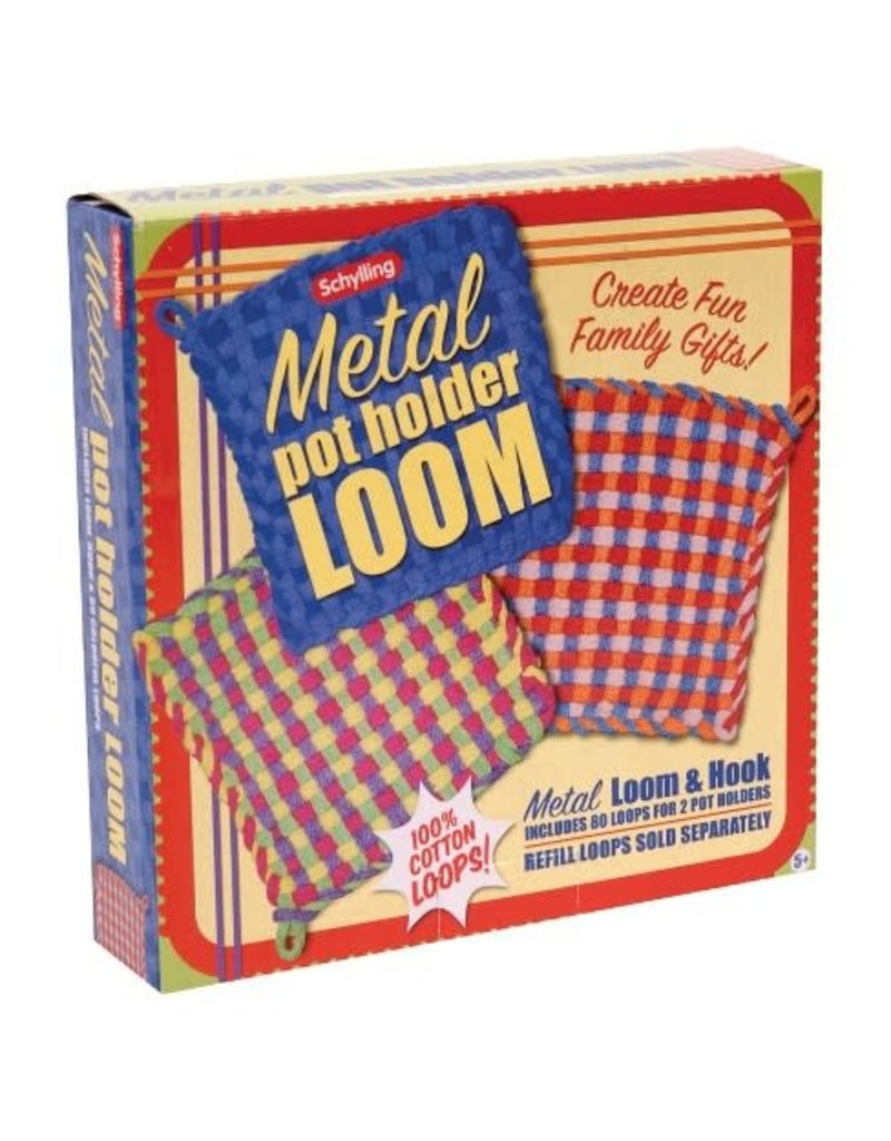 Schylling Toys Craft Kit Metal Potholder Loom