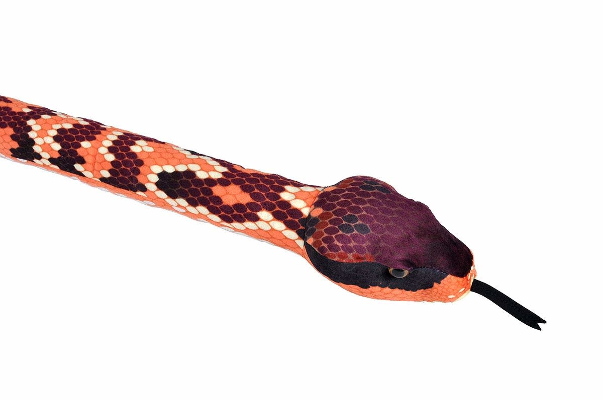 Plush Snake Eastern Cottonmouth (54")