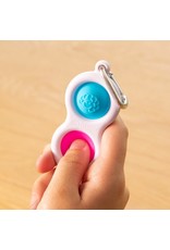 Fat Brain Toys Fidget Simpl Dimpl Blue/Pink