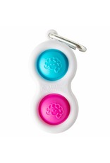 Fat Brain Toys Fidget Simpl Dimpl Blue/Pink