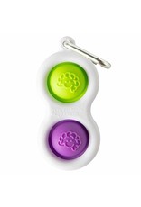 Fat Brain Toys Fidget Simpl Dimpl Lime/Purple