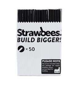 Schylling Toys Science Kit Strawbees Straws - Black