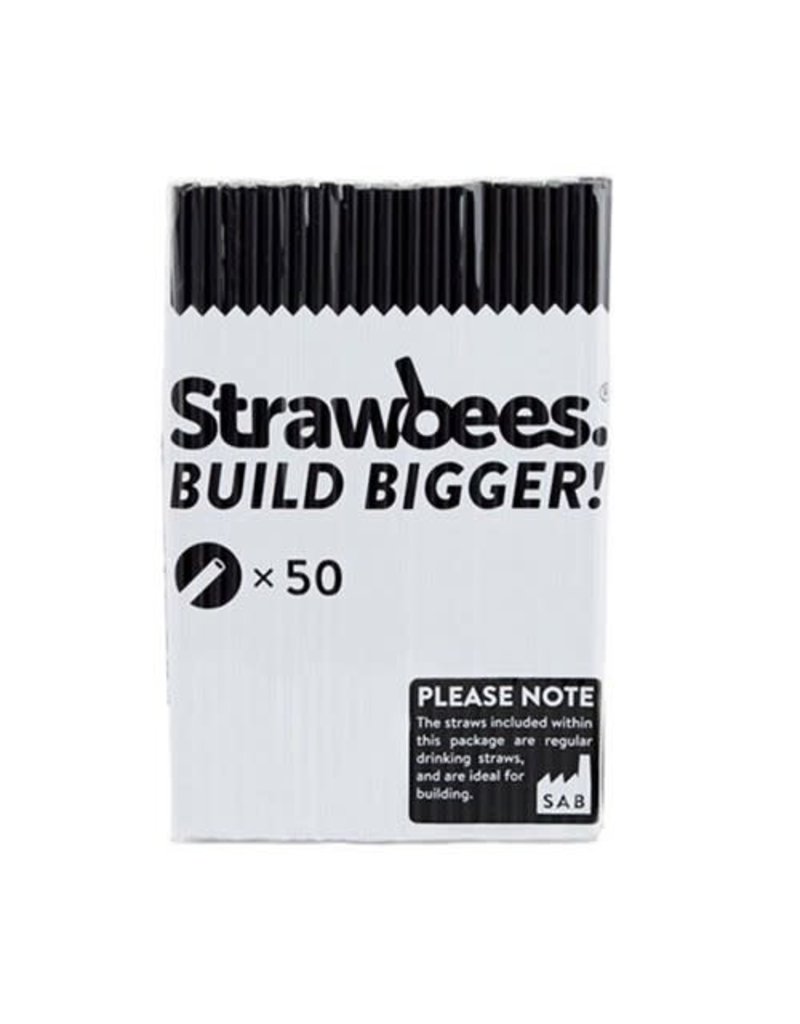 Schylling Toys Science Kit Strawbees Straws - Black