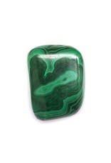 Squire Boone Village Rock/Mineral - Malachite, Tumbled (Sizes and Colors Vary)