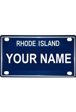 Voorco Designs RI Mini License Plate 4" x 2.25" - Colby