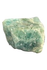 Squire Boone Village Rock/Mineral - Aquamarine (Sizes and Colors Vary; Sold Individually)