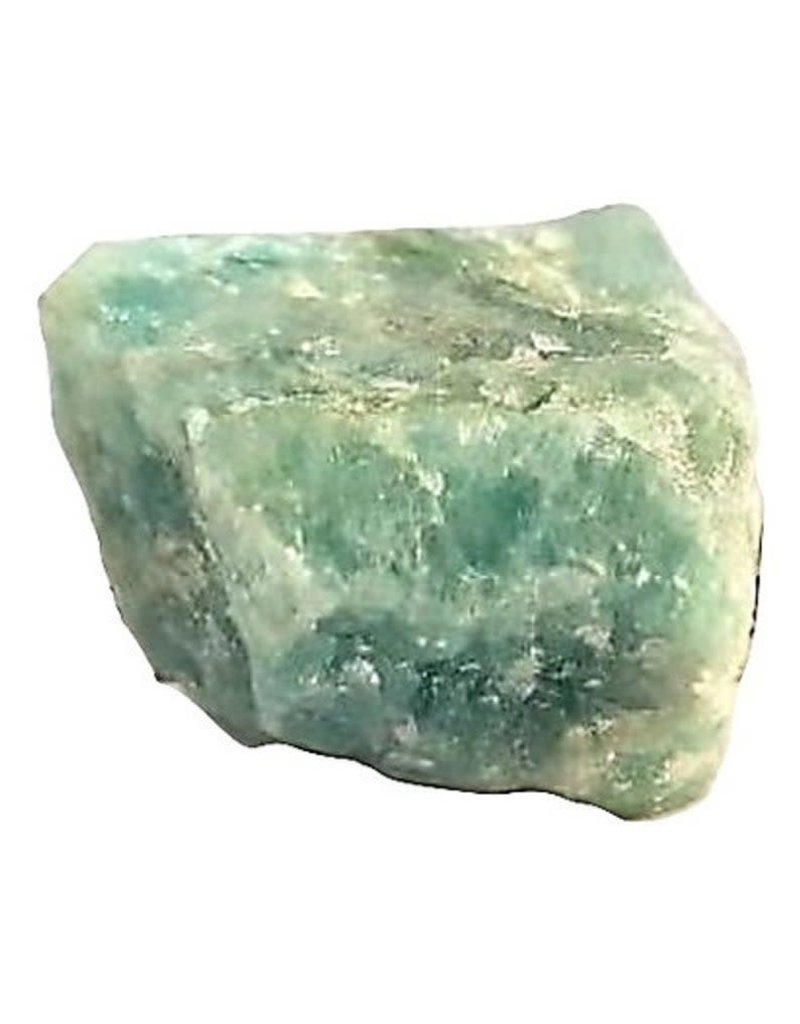 Squire Boone Village Rock/Mineral - Aquamarine (Sizes and Colors Vary; Sold Individually)
