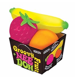 Schylling Toys Fidget Nee Doh Groovy Fruit (Colors Vary; Sold Individually)