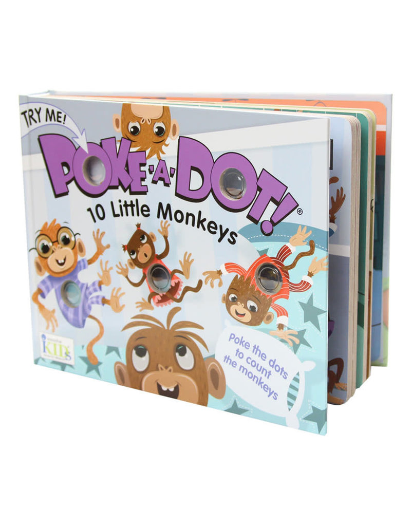 Melissa & Doug Poke-A-Dot Book: 10 Little Monkeys