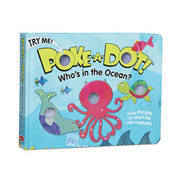 Melissa & Doug Poke-A-Dot Book: Who's in the Ocean?