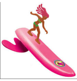 TOYosity LLC Outdoor Surfer Dudes Bali Bobbi (Pink)
