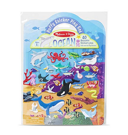 Melissa & Doug Art Supplies Puffy Sticker Play Set - Ocean