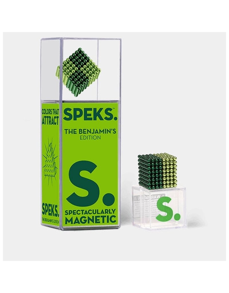 Retrospective Goods LLC. Magnetic Speks Duotone Benjamins (Green)