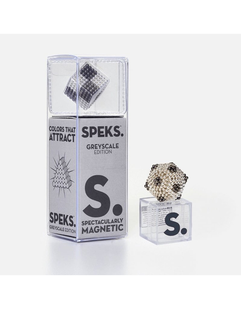 Retrospective Goods LLC. Magnetic Speks Duotone Greyscale (Grey)