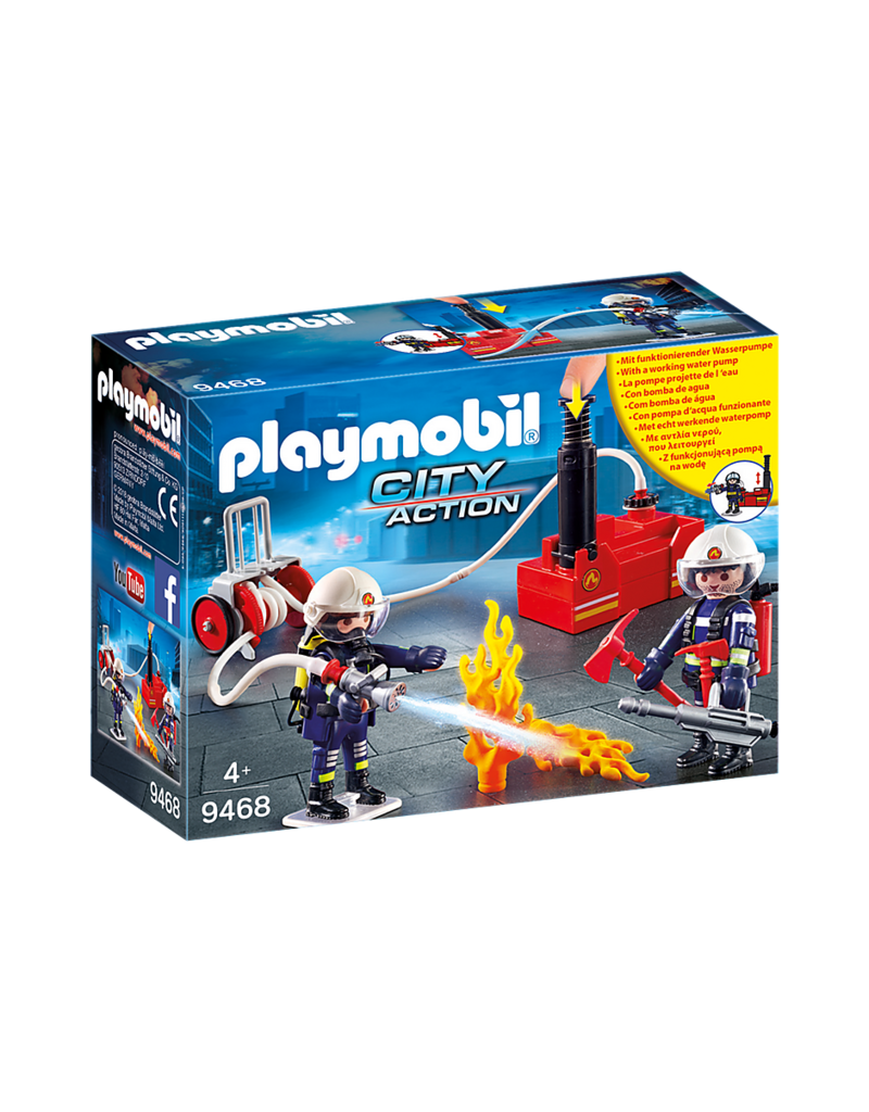 Playmobil Playmobil City Action Firefighters with Water Pump