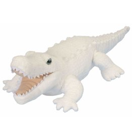 Wild Republic CuddleKins White Alligator Plush (12")