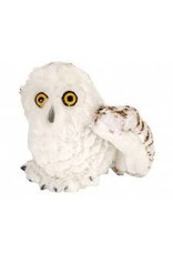 Wild Republic Plush Mini CuddleKins Snowy Owl (8")