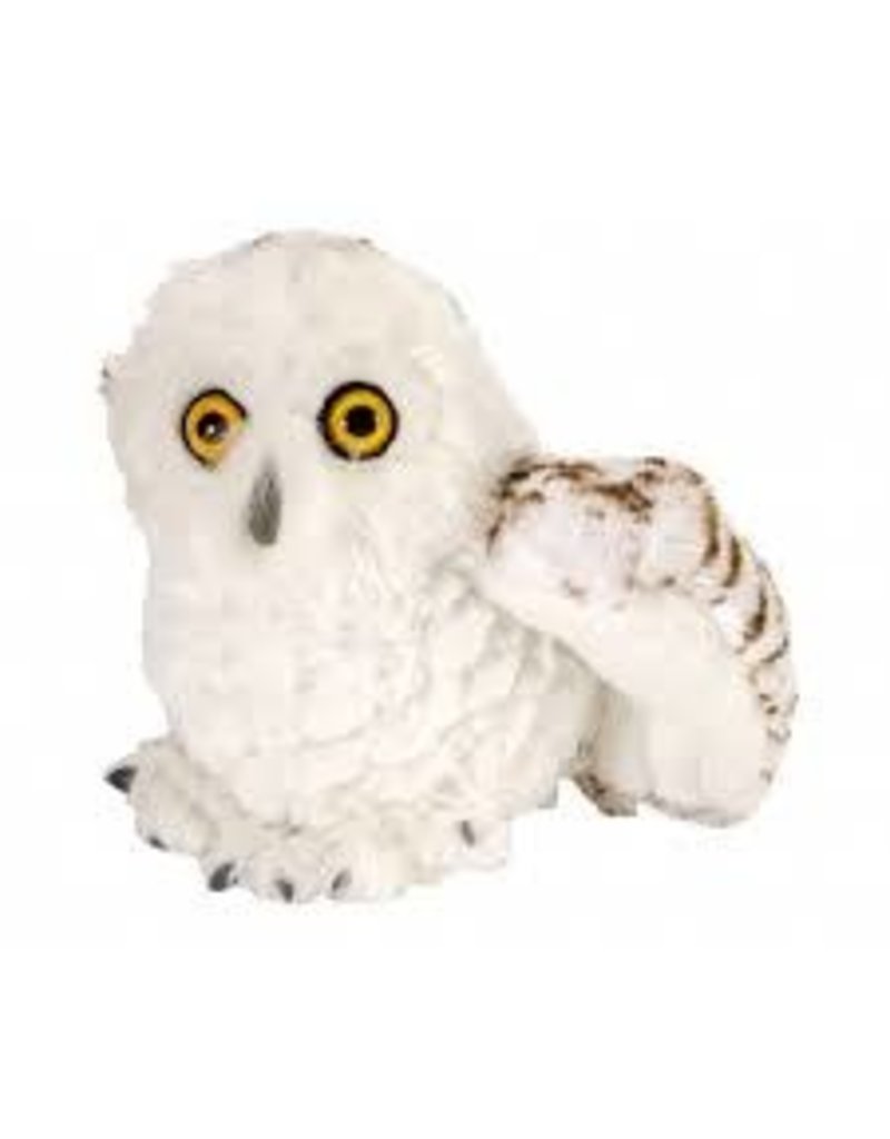 Wild Republic Plush Mini CuddleKins Snowy Owl (8")