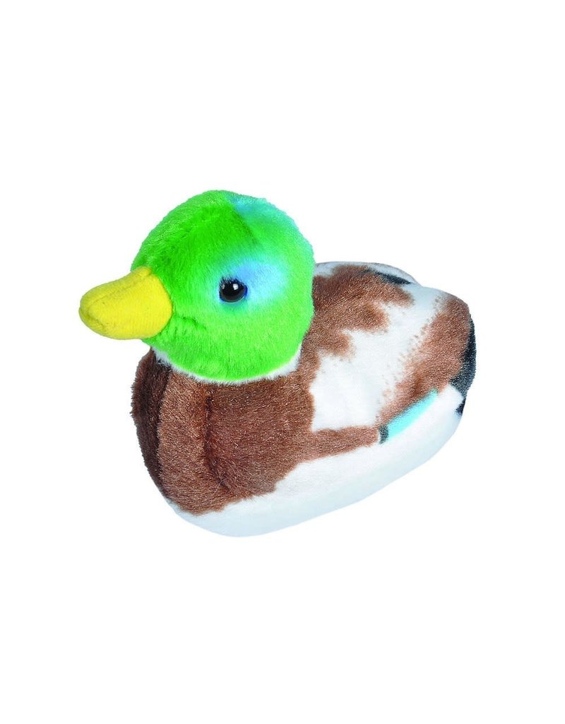 Wild Republic Plush Audubon Mallard Duck (5")
